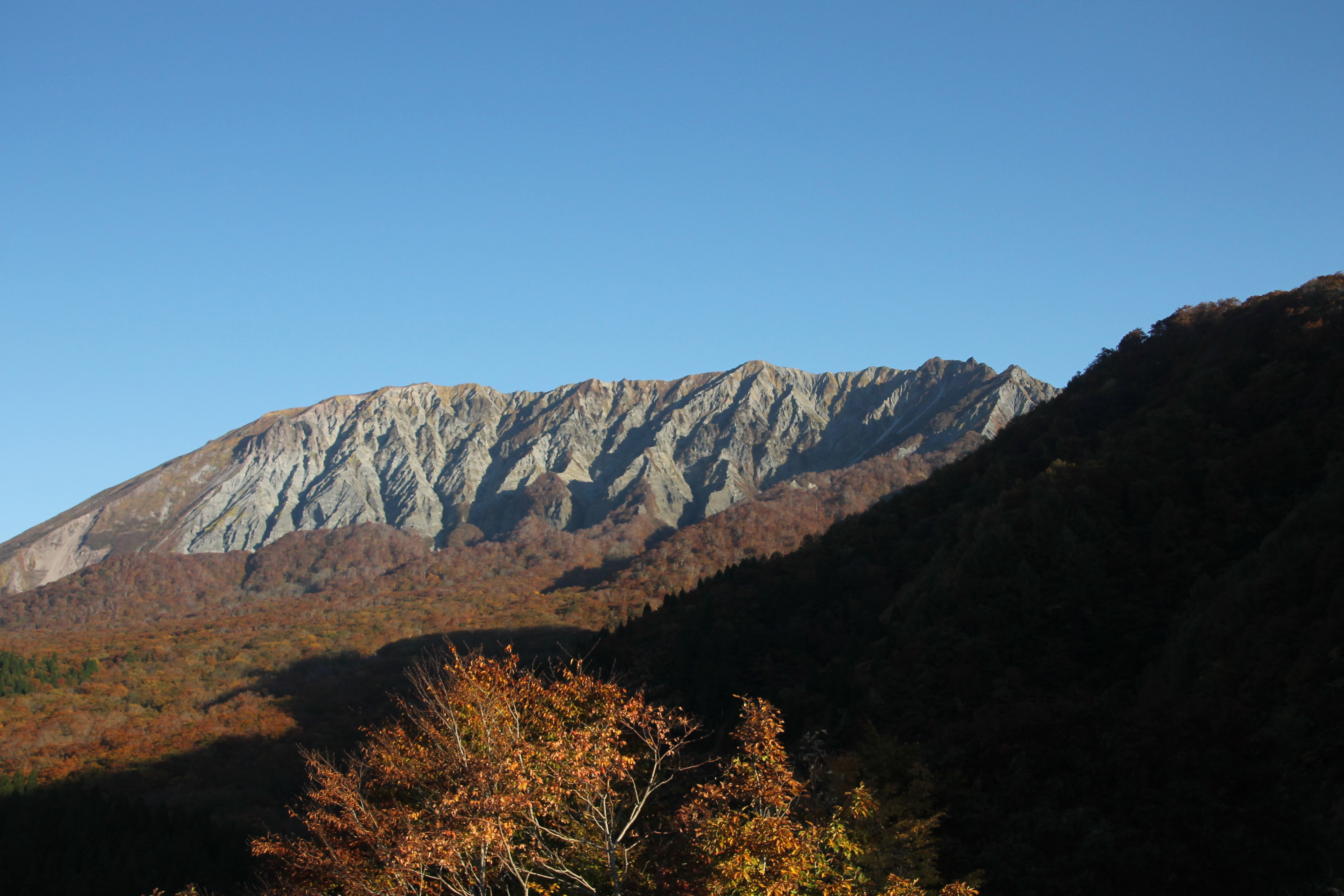 大山の秋