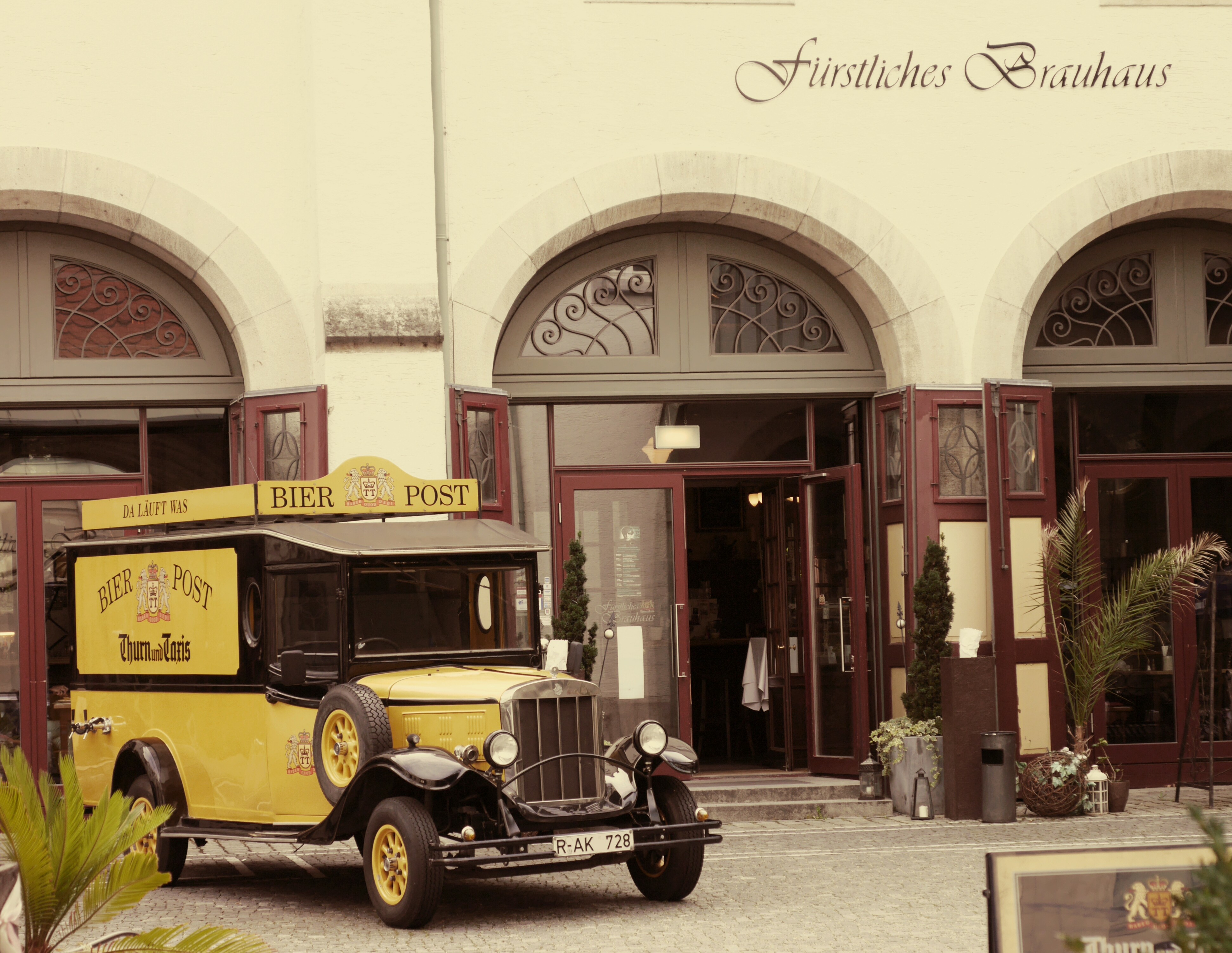 a classic car