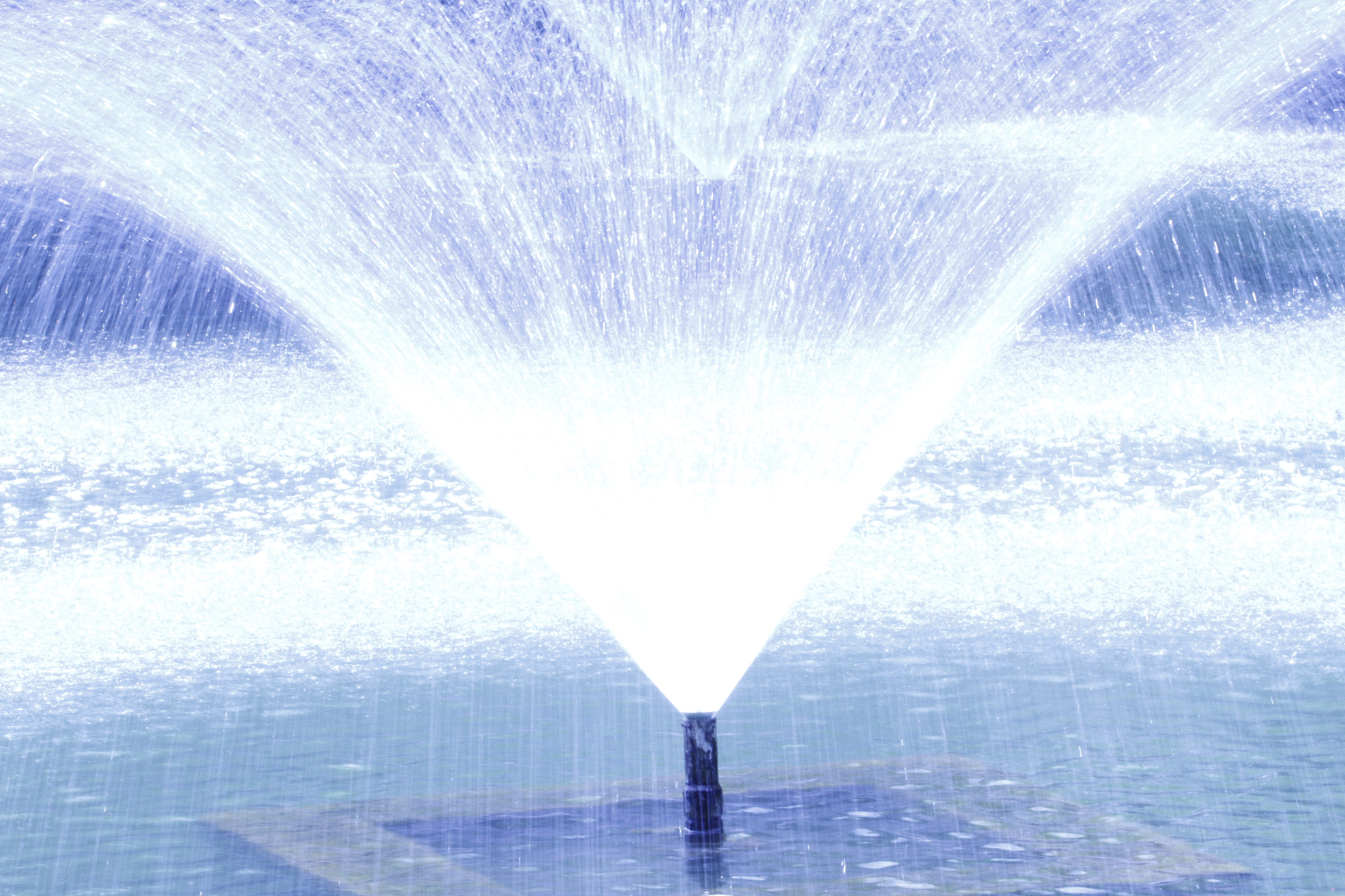 噴水の中の噴水