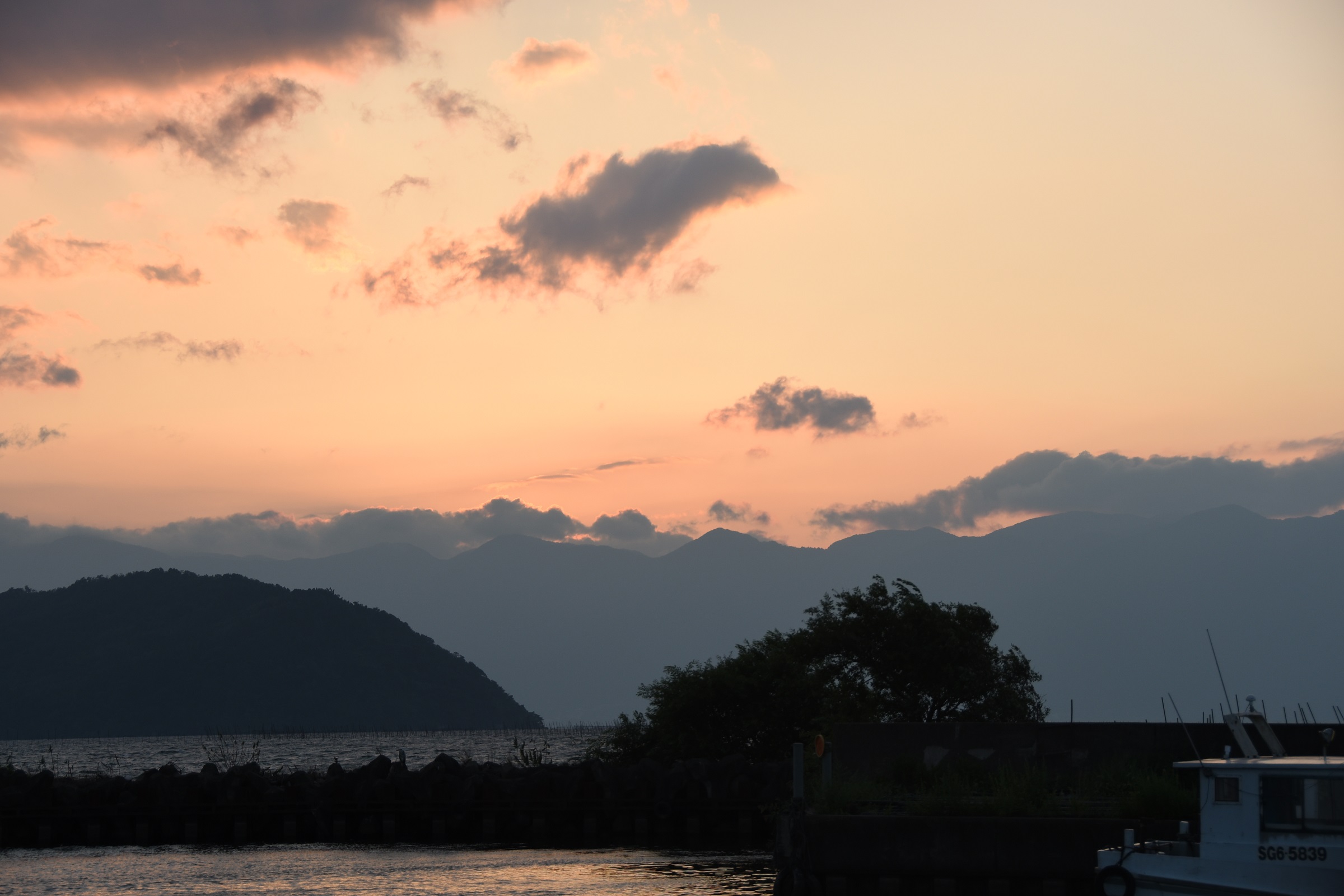 沖島夕景3