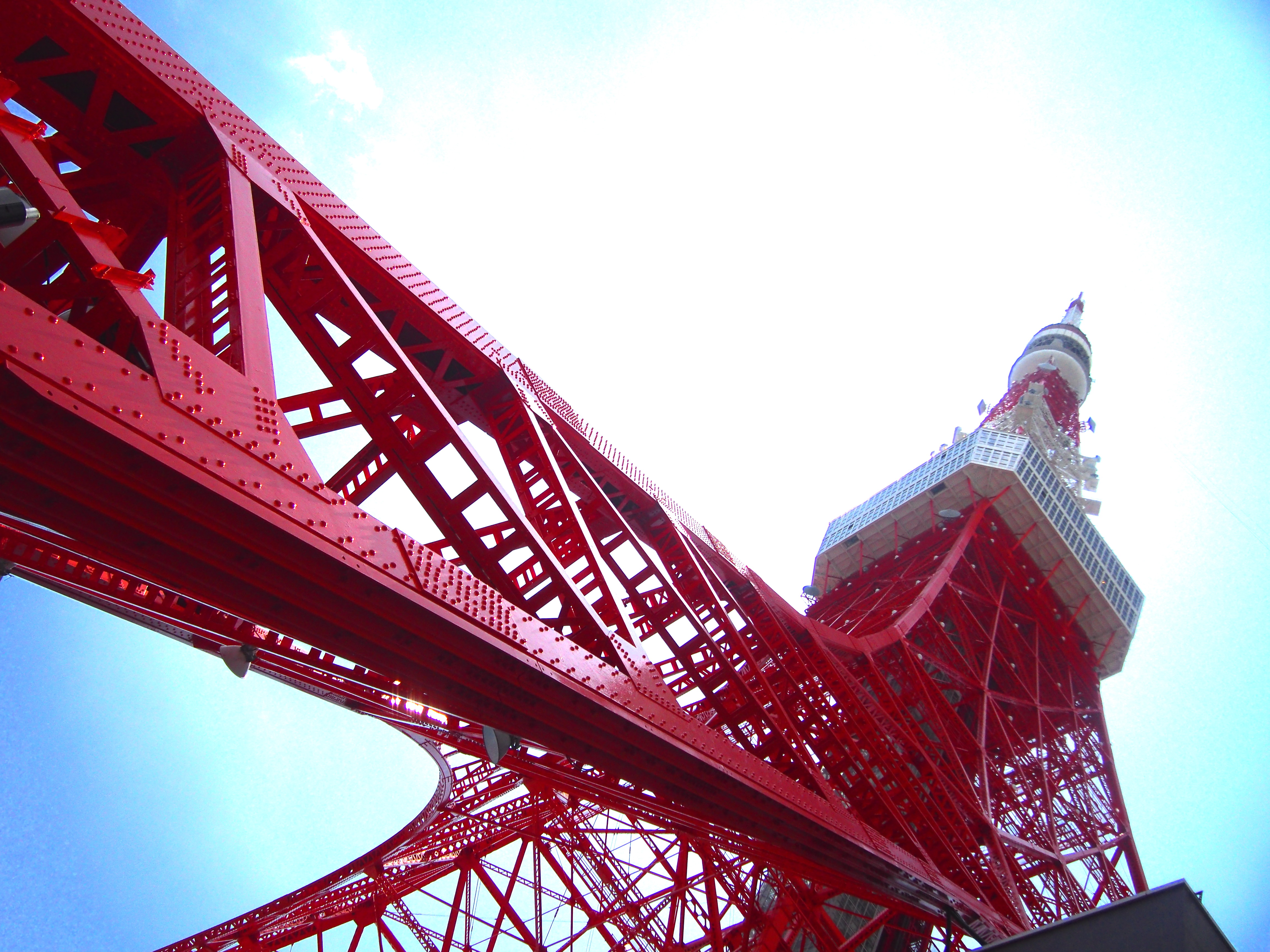 Tokyo Tower . Tokyo , Minato-ku, Shiba Park , Japan .
