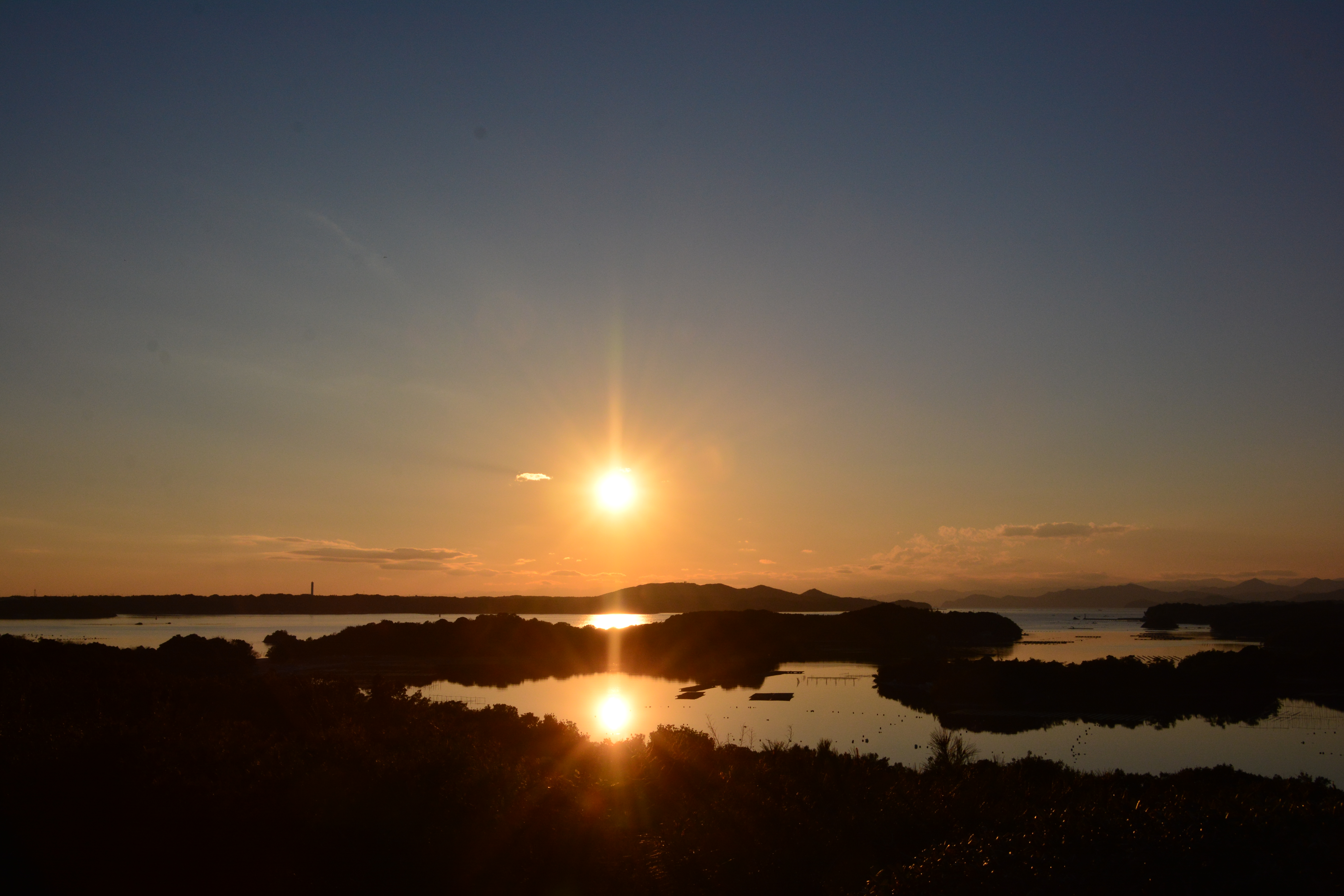 伊勢志摩の夕暮れ。2016