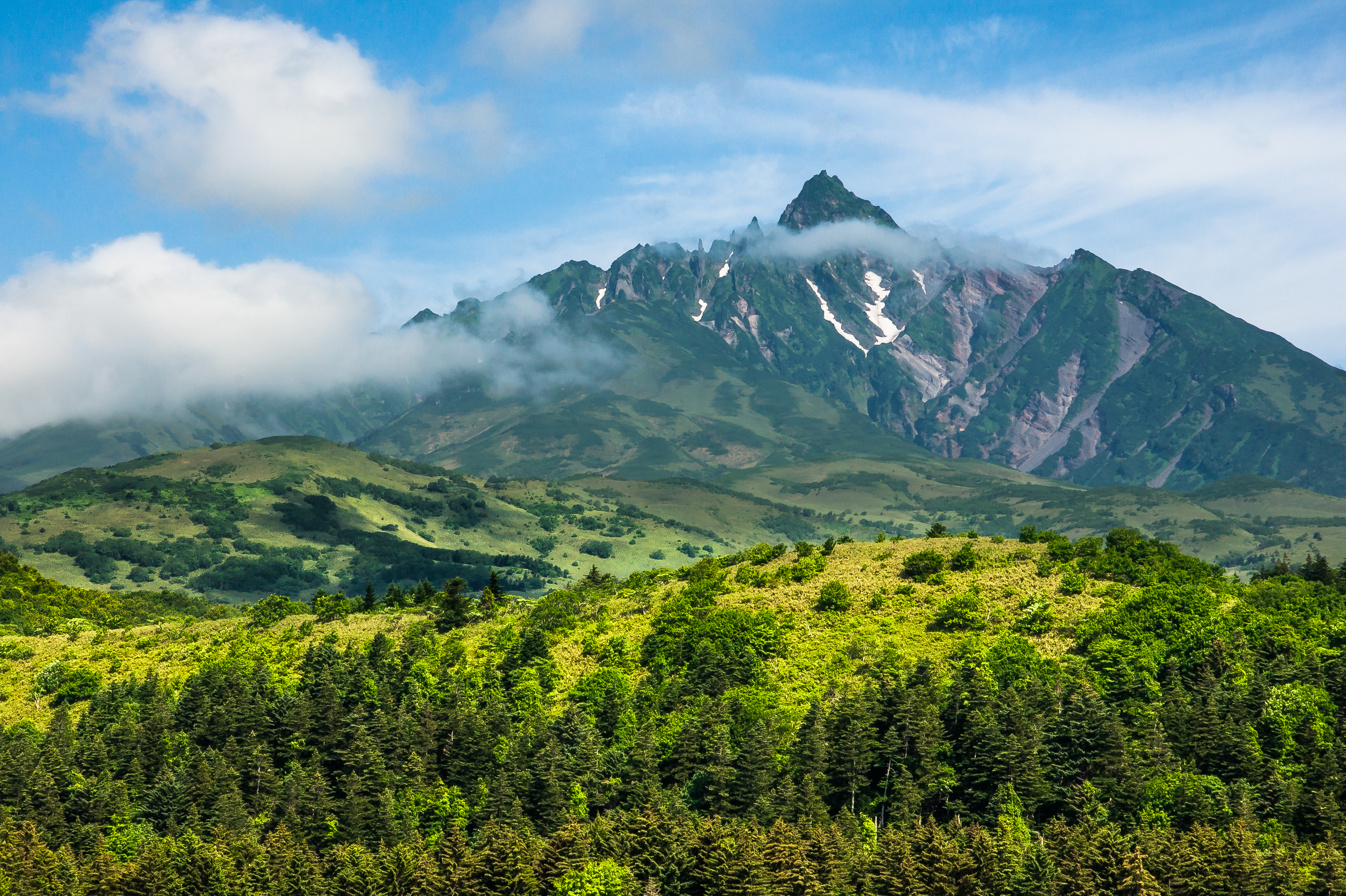 夏の利尻山