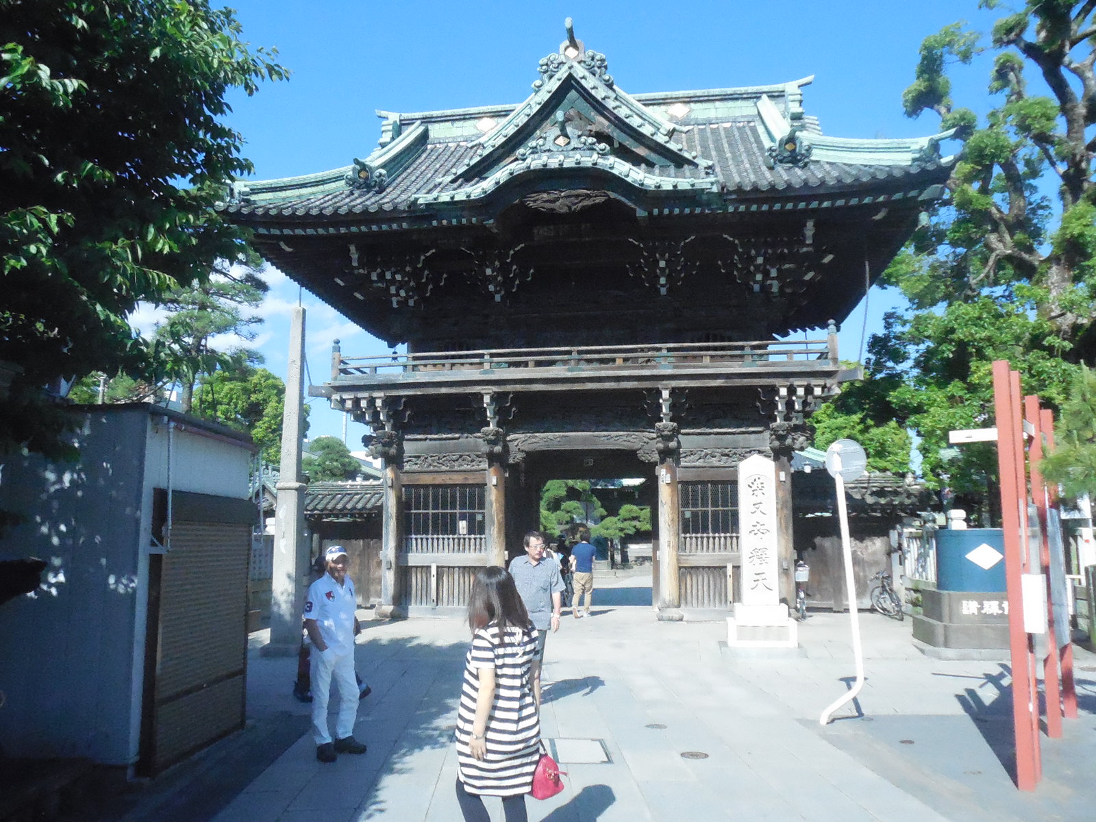 東京の下町の寺
