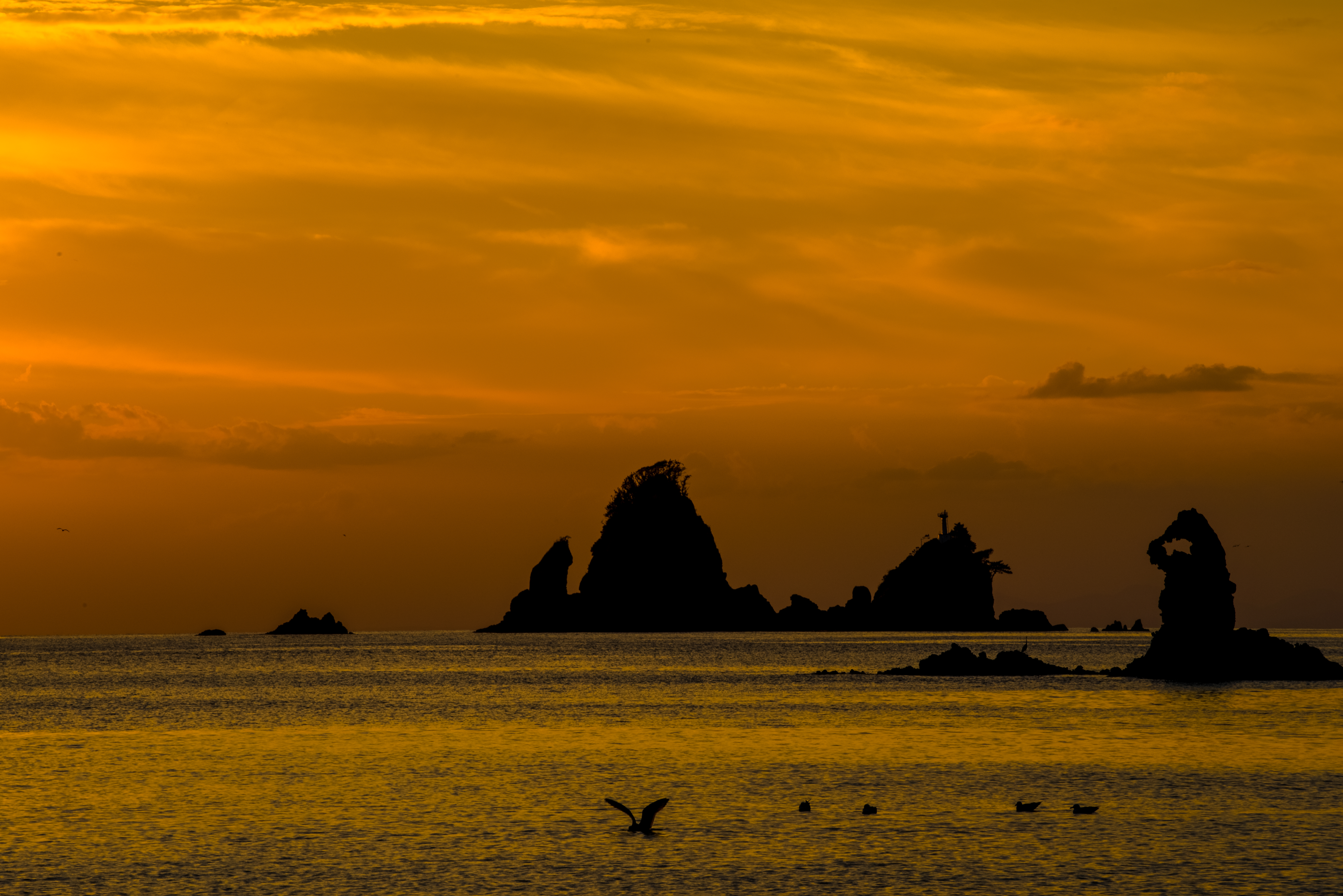 西伊豆夕景