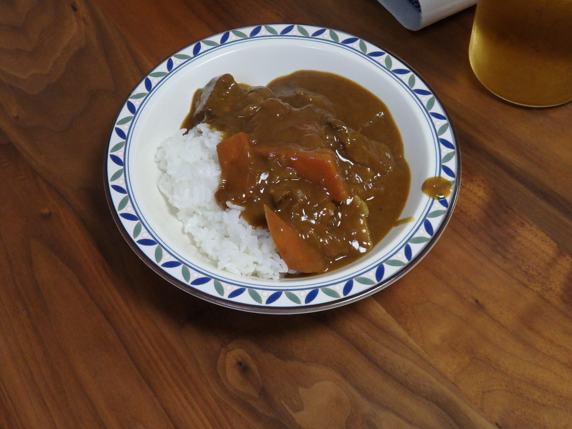 いただきます、どうぞ、カレー
