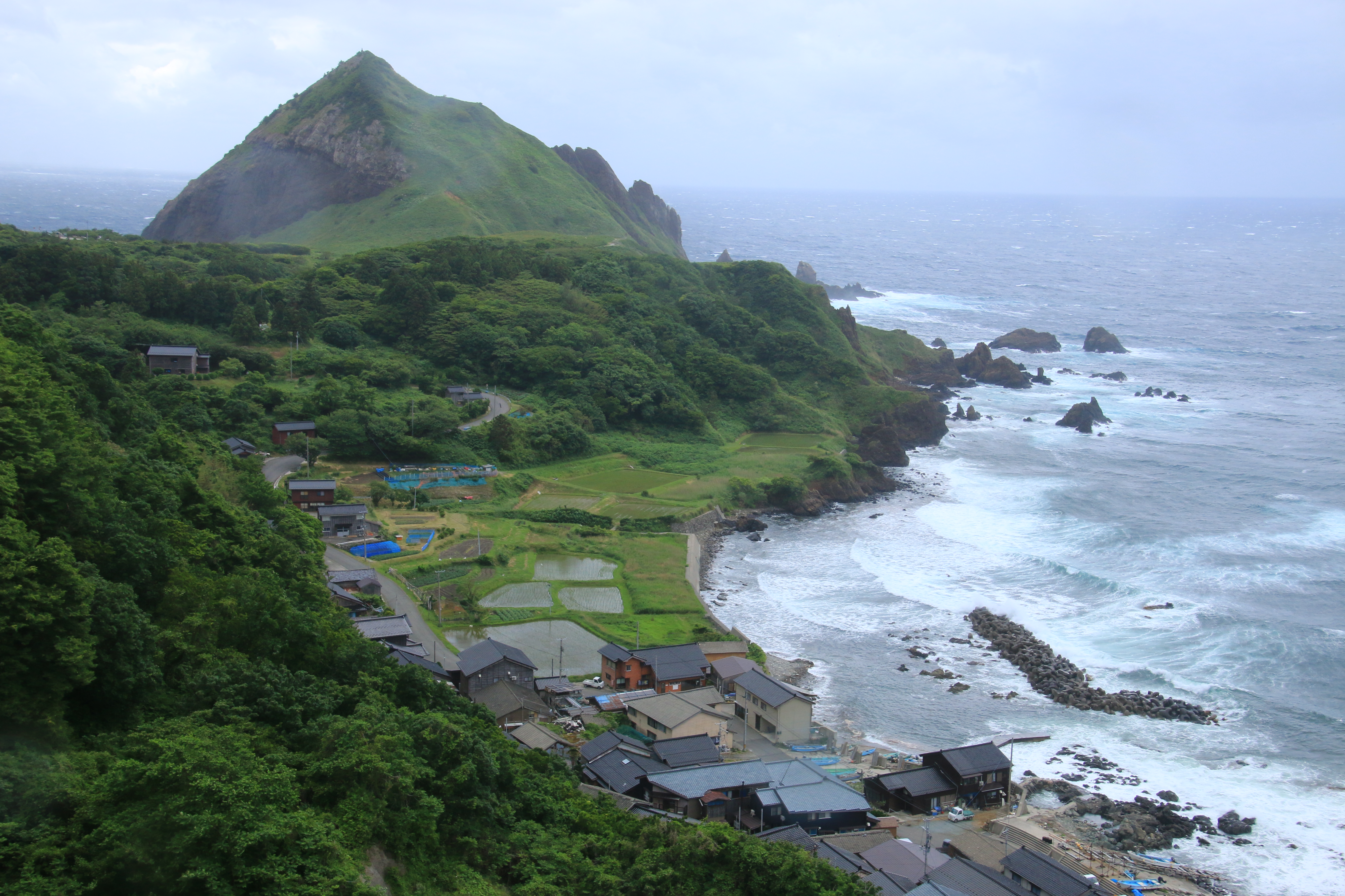 海辺の集落