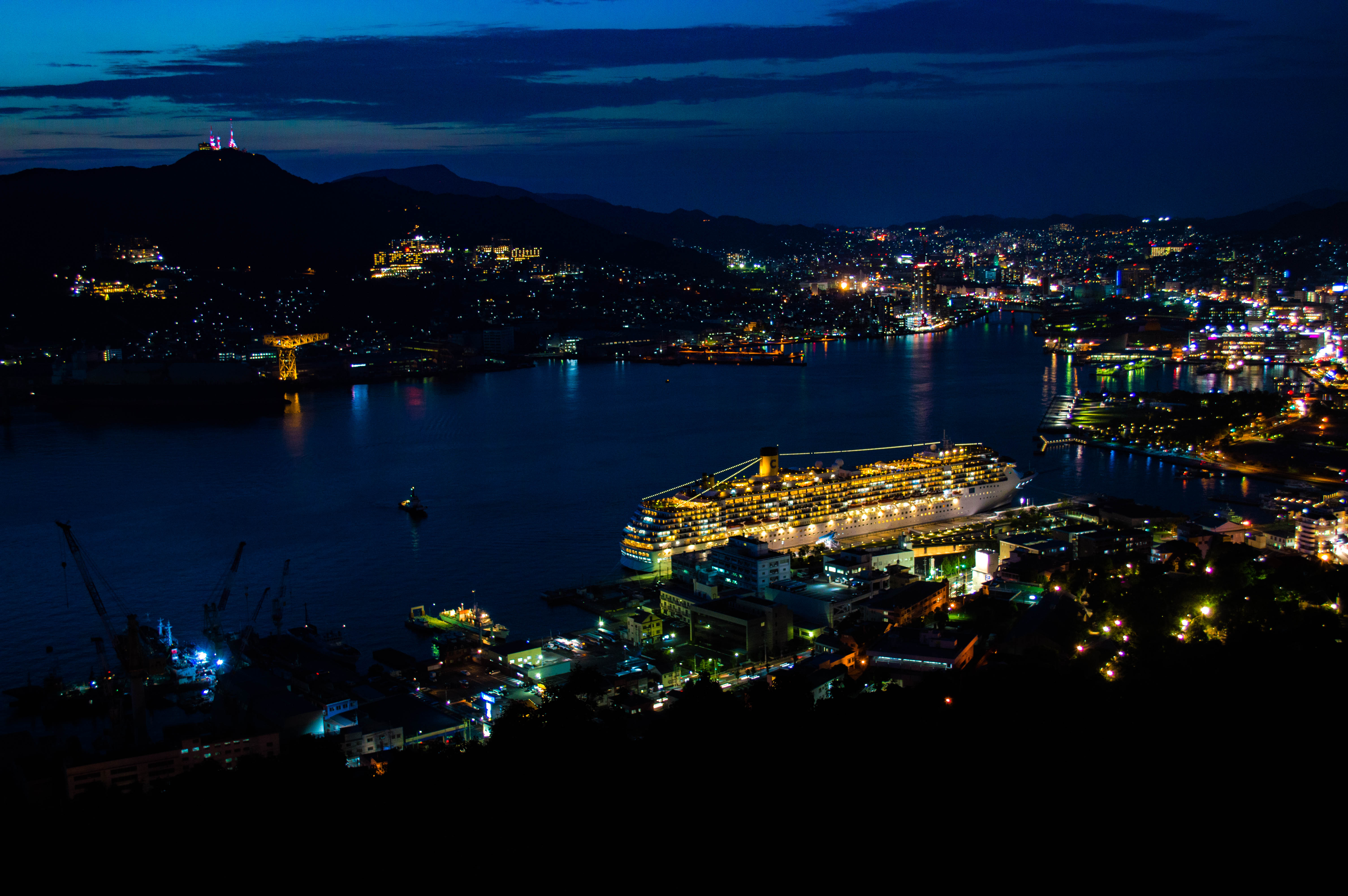Blue Moment Night