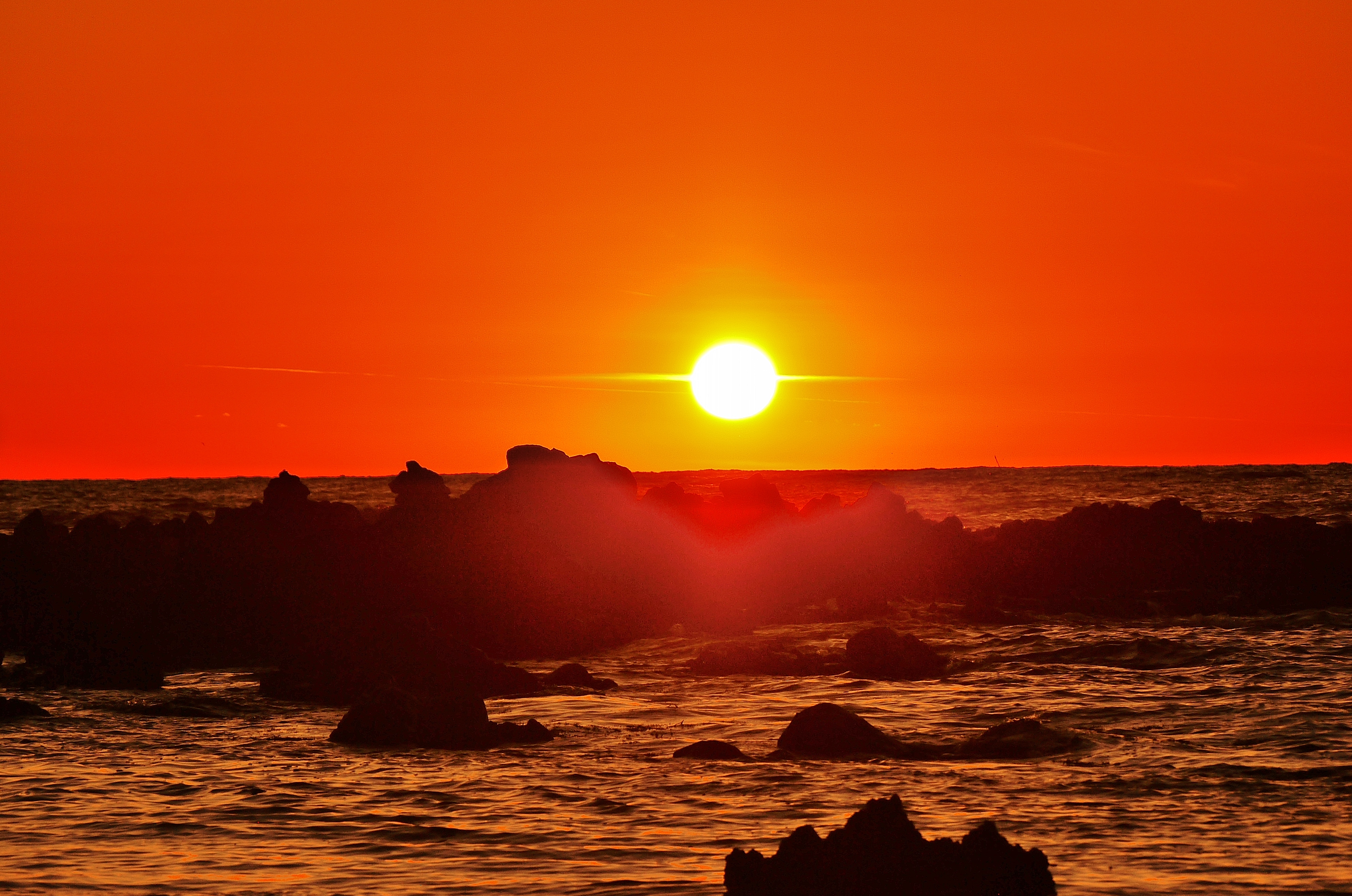 夕陽 土星・・・♡