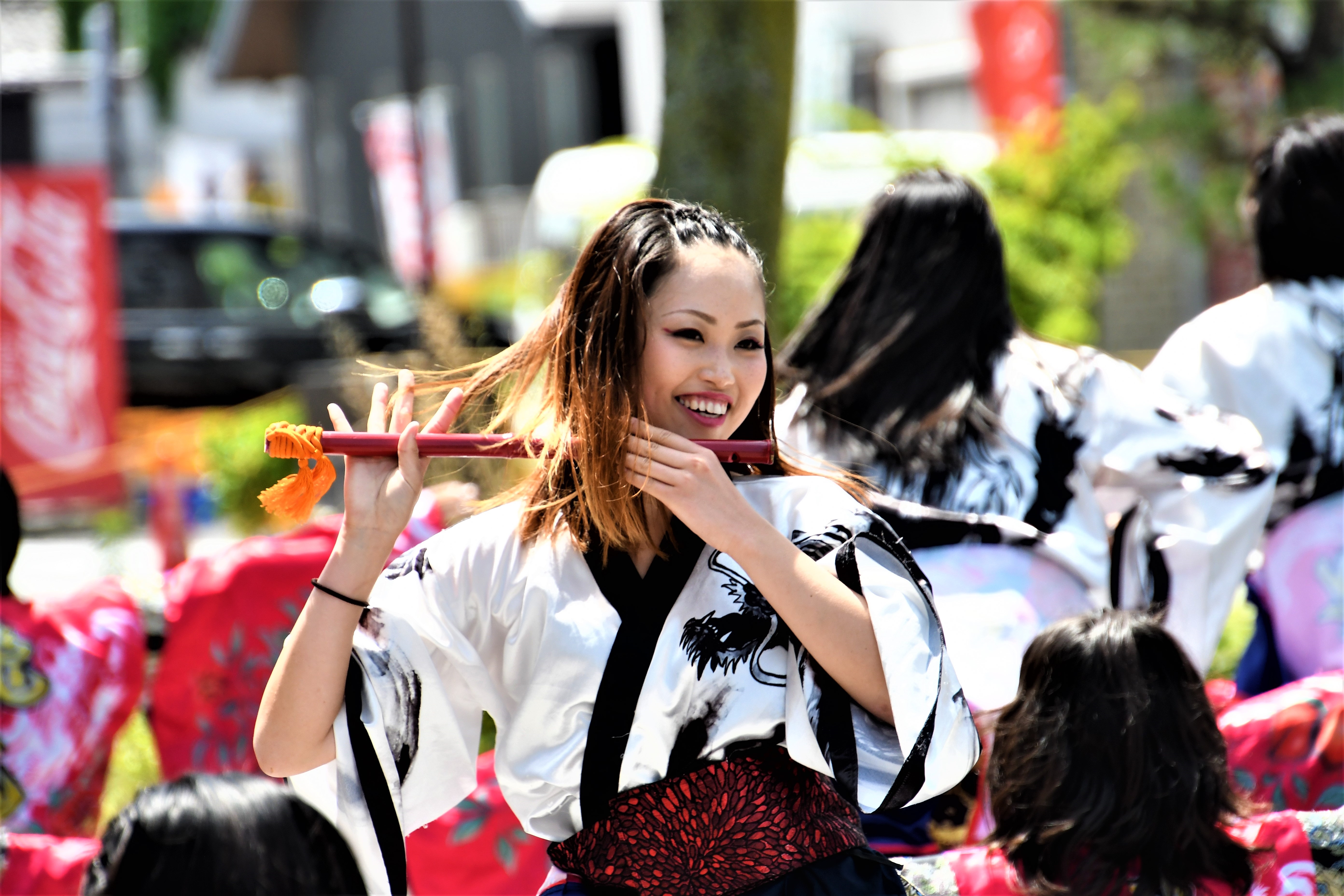 YOSAKOIで見かけた別嬪さん