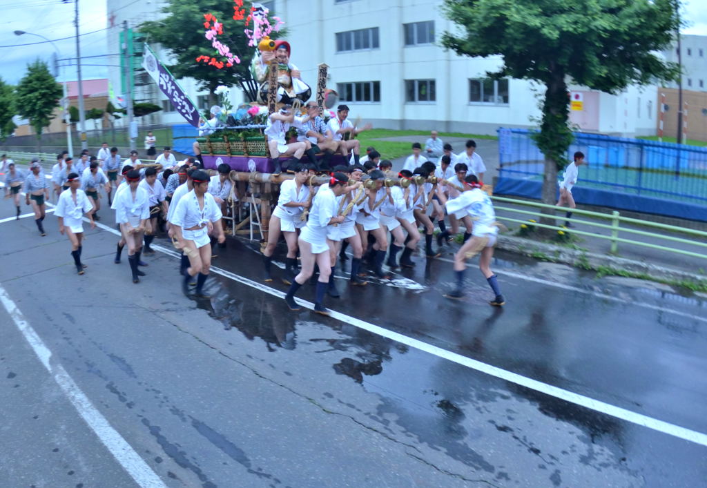 北の山笠 祝儀山笠