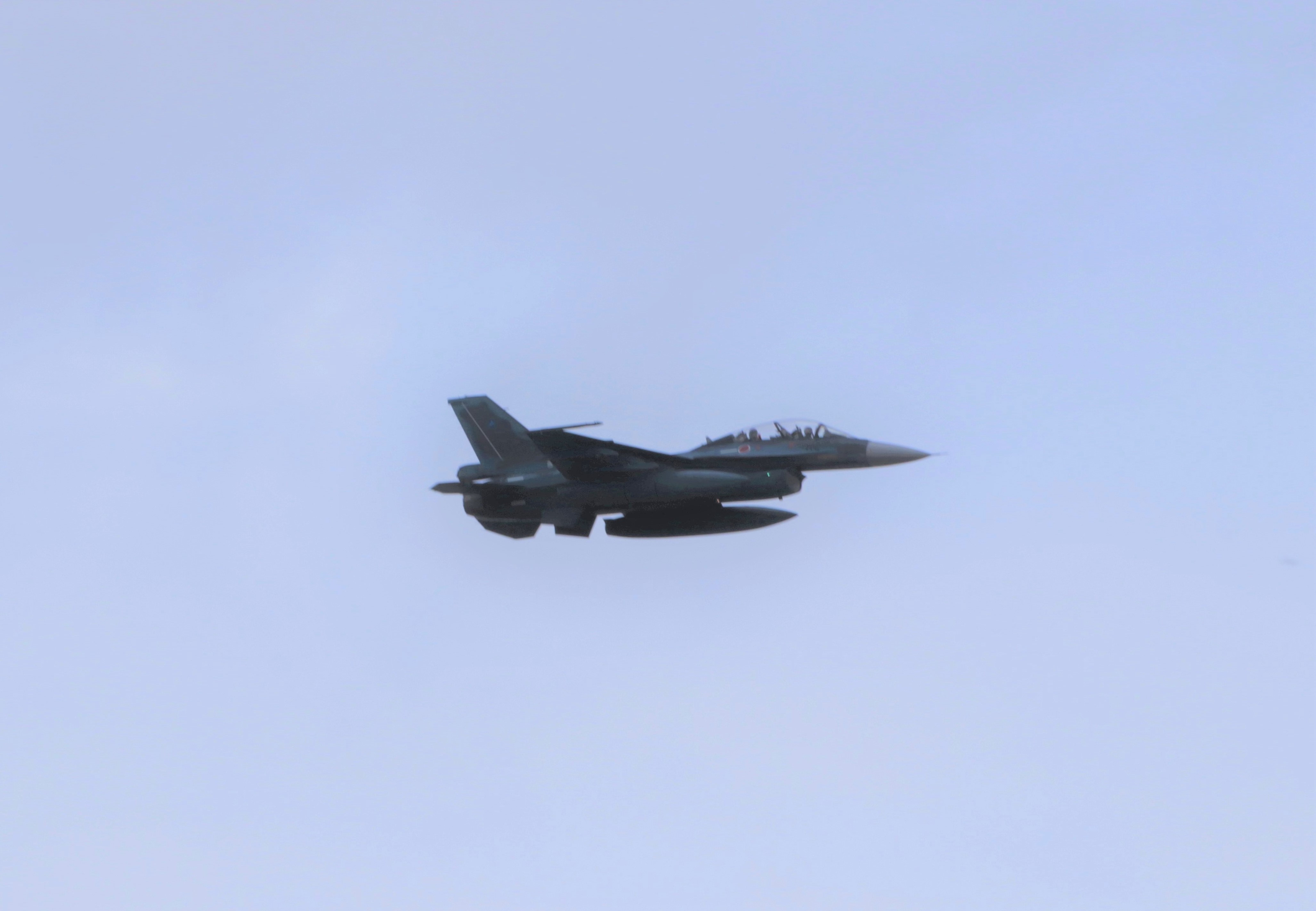 航空自衛隊 F-4J 改 ファントム Ⅱ 単機飛行