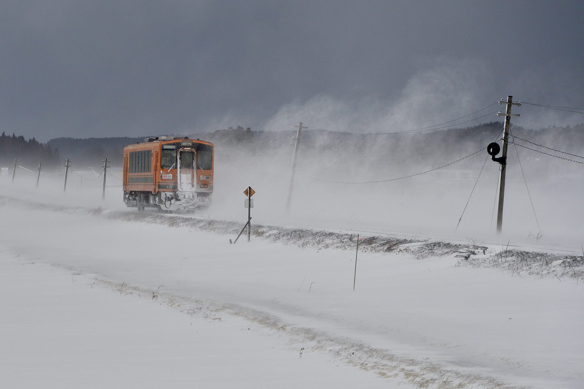 雪中運行