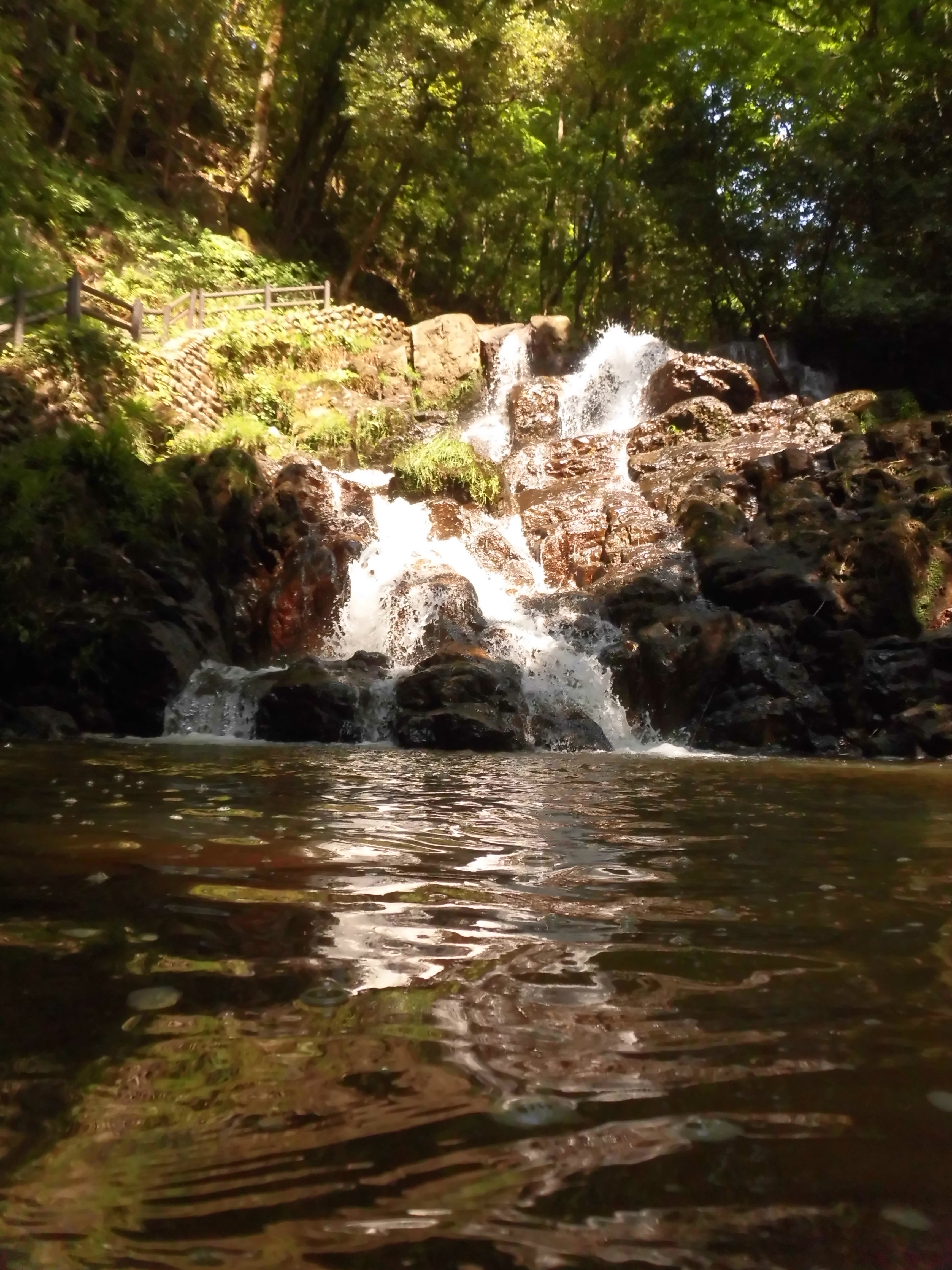 七ツ滝水鏡