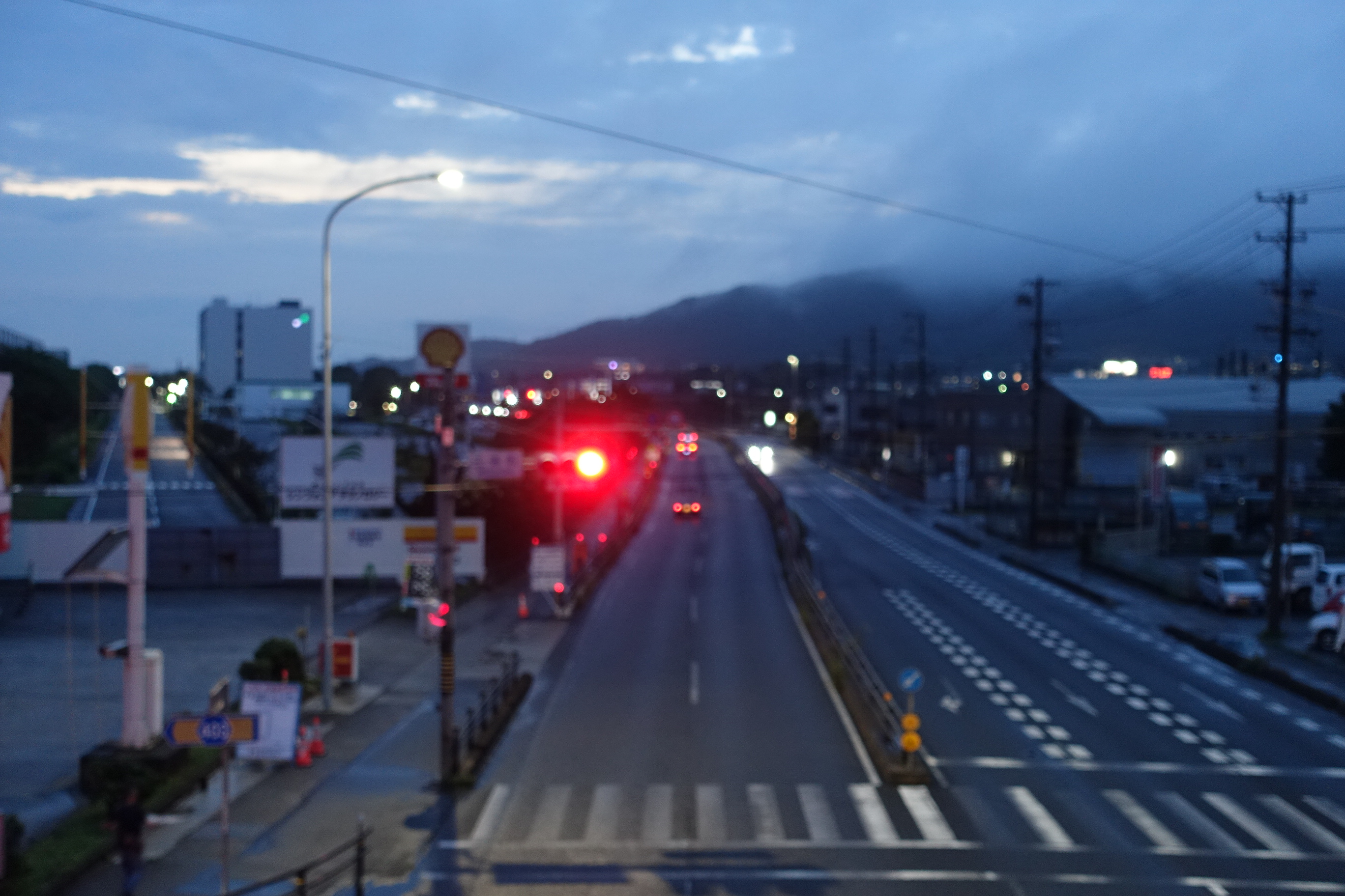 雨上がりの夜空に!