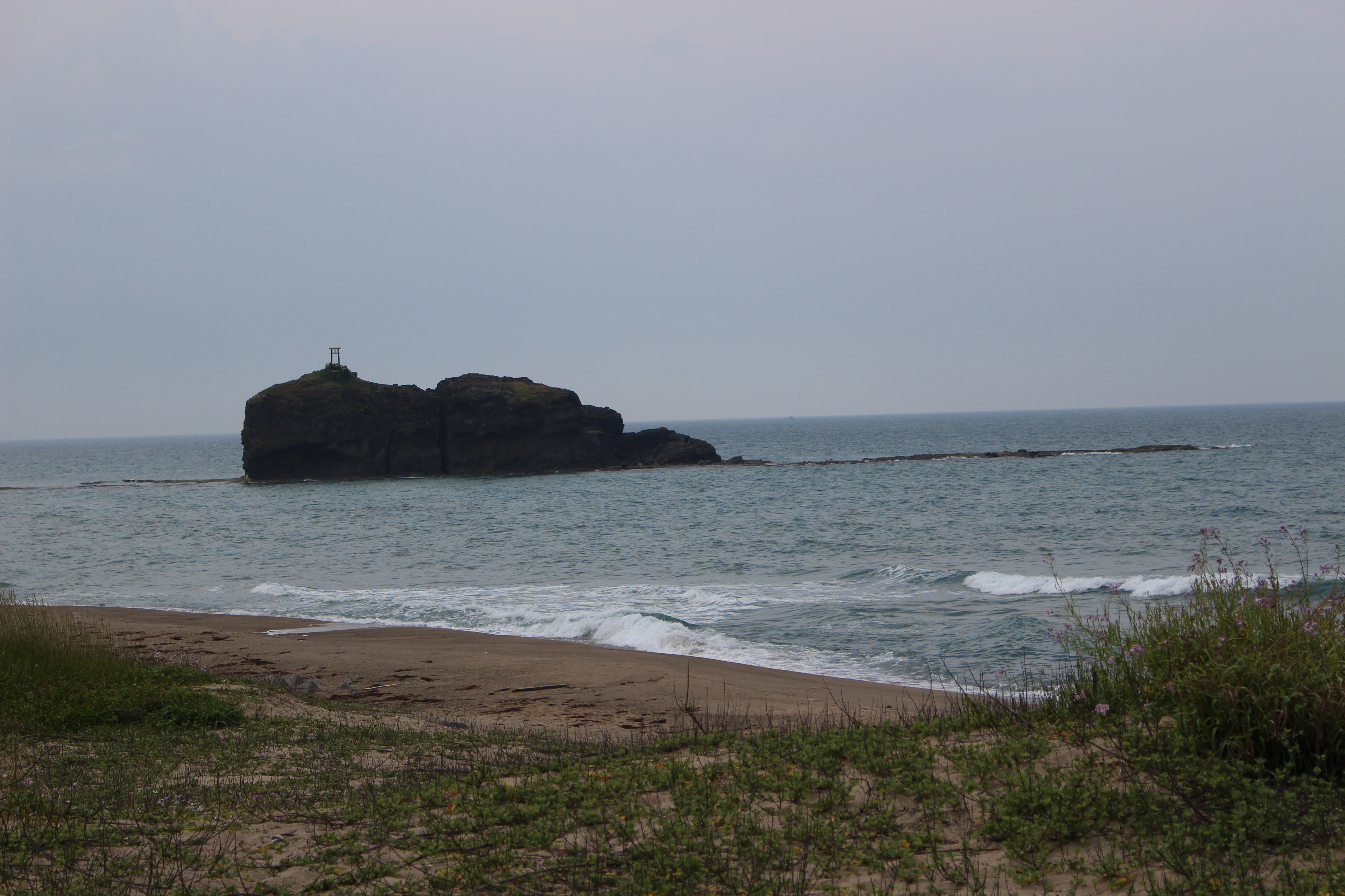 白兎海岸。