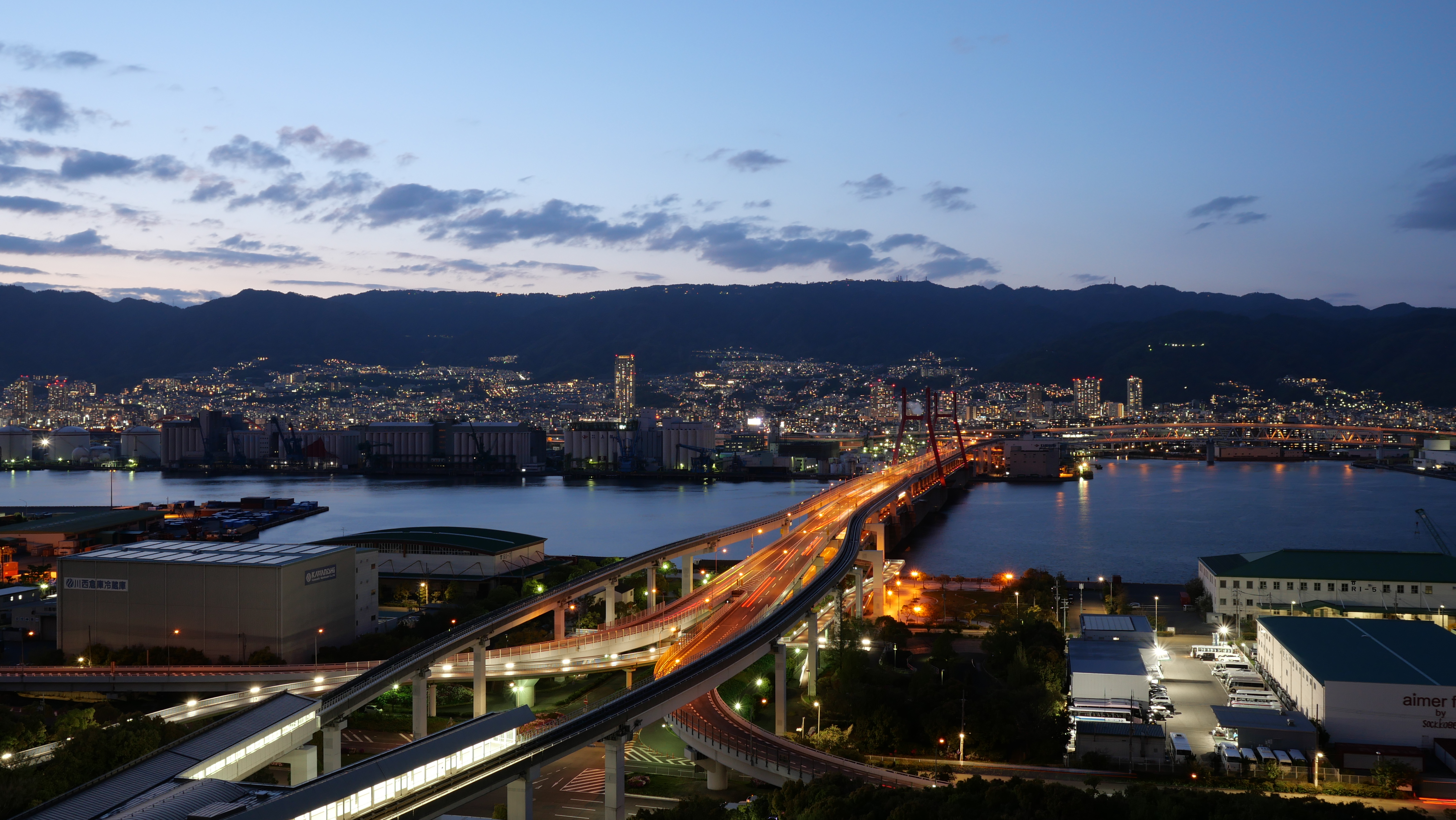 橋(夕景)