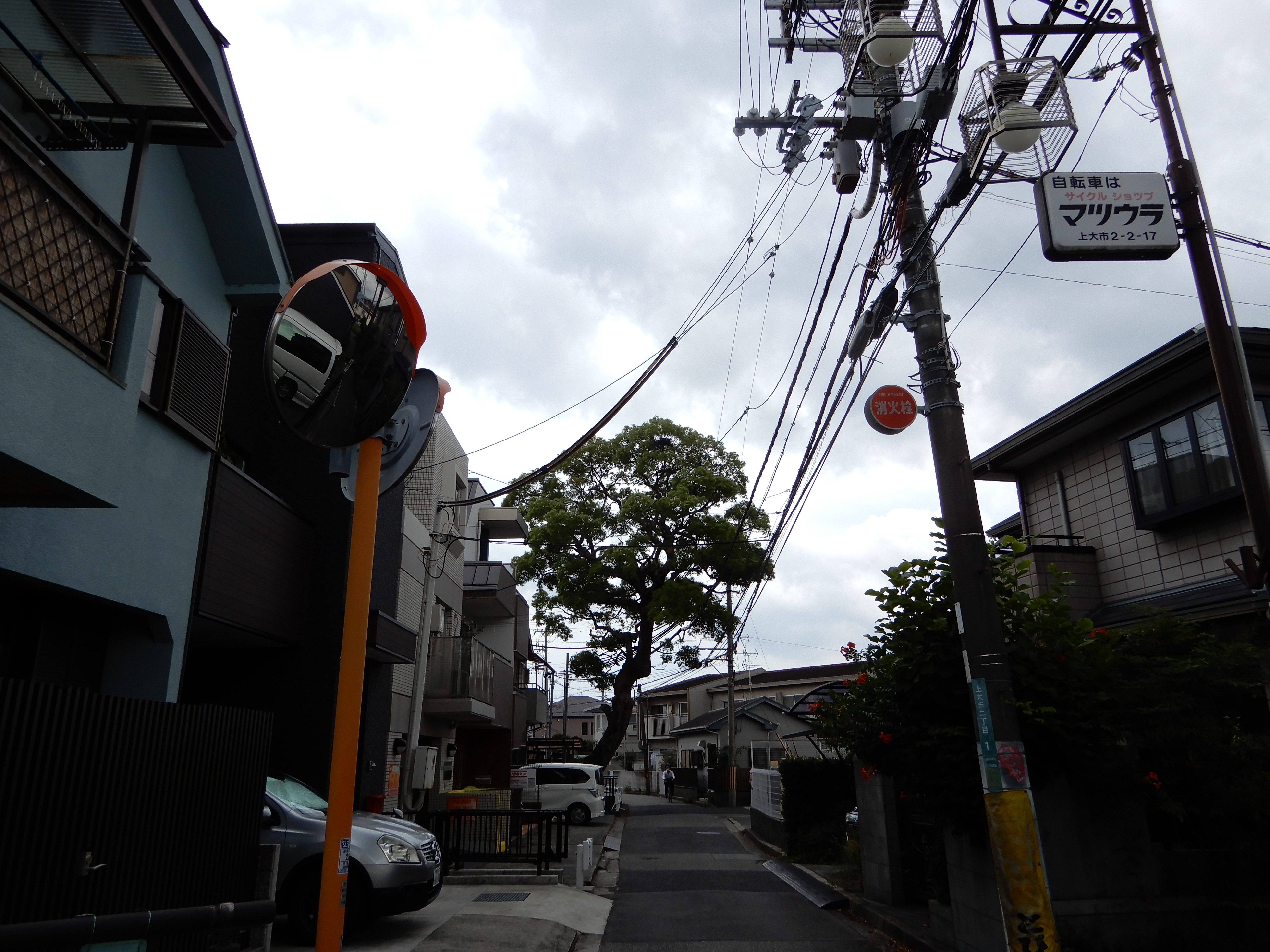 ここも西国街道か