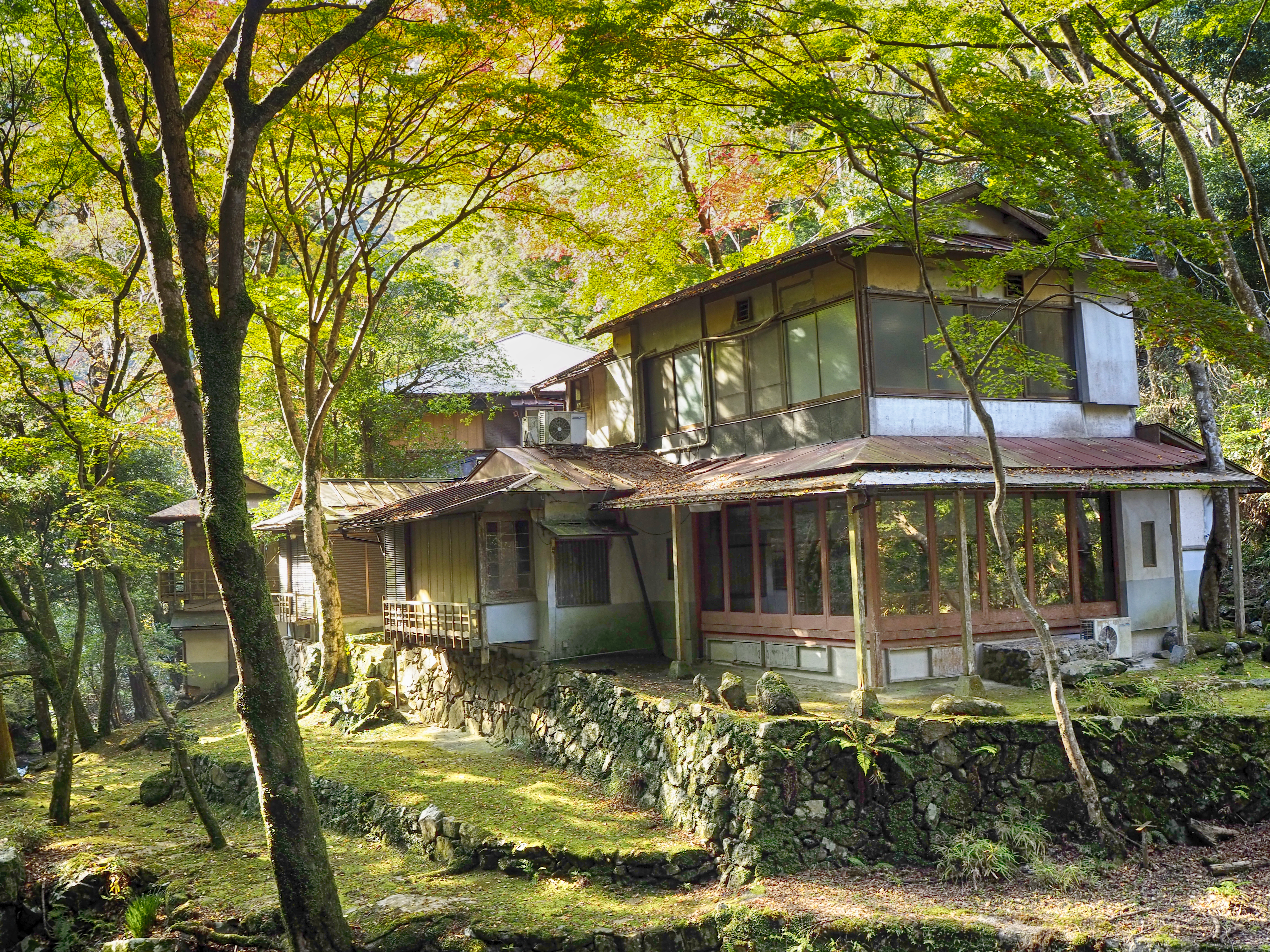 緑に囲まれた避暑地。