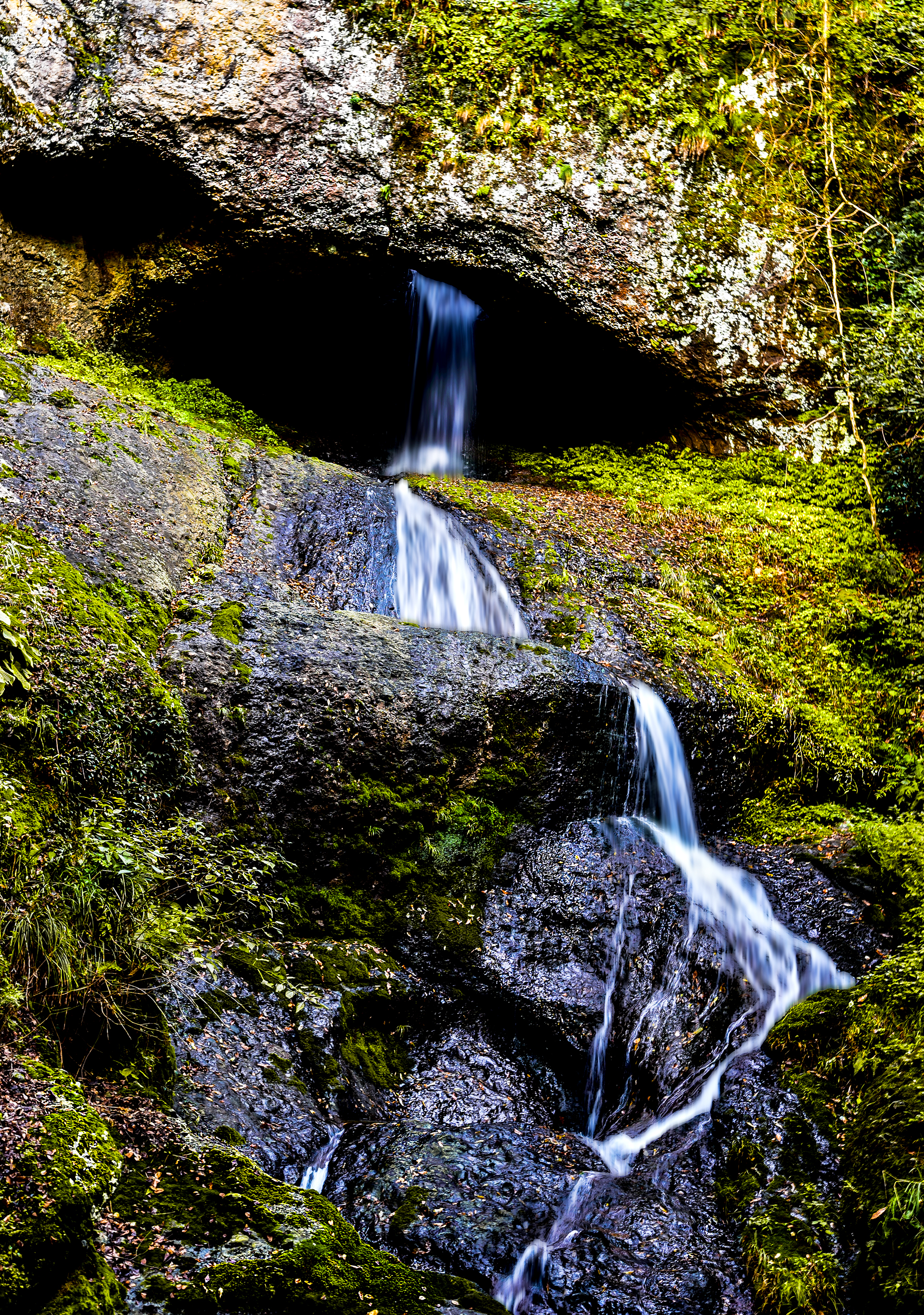 Strange waterfall