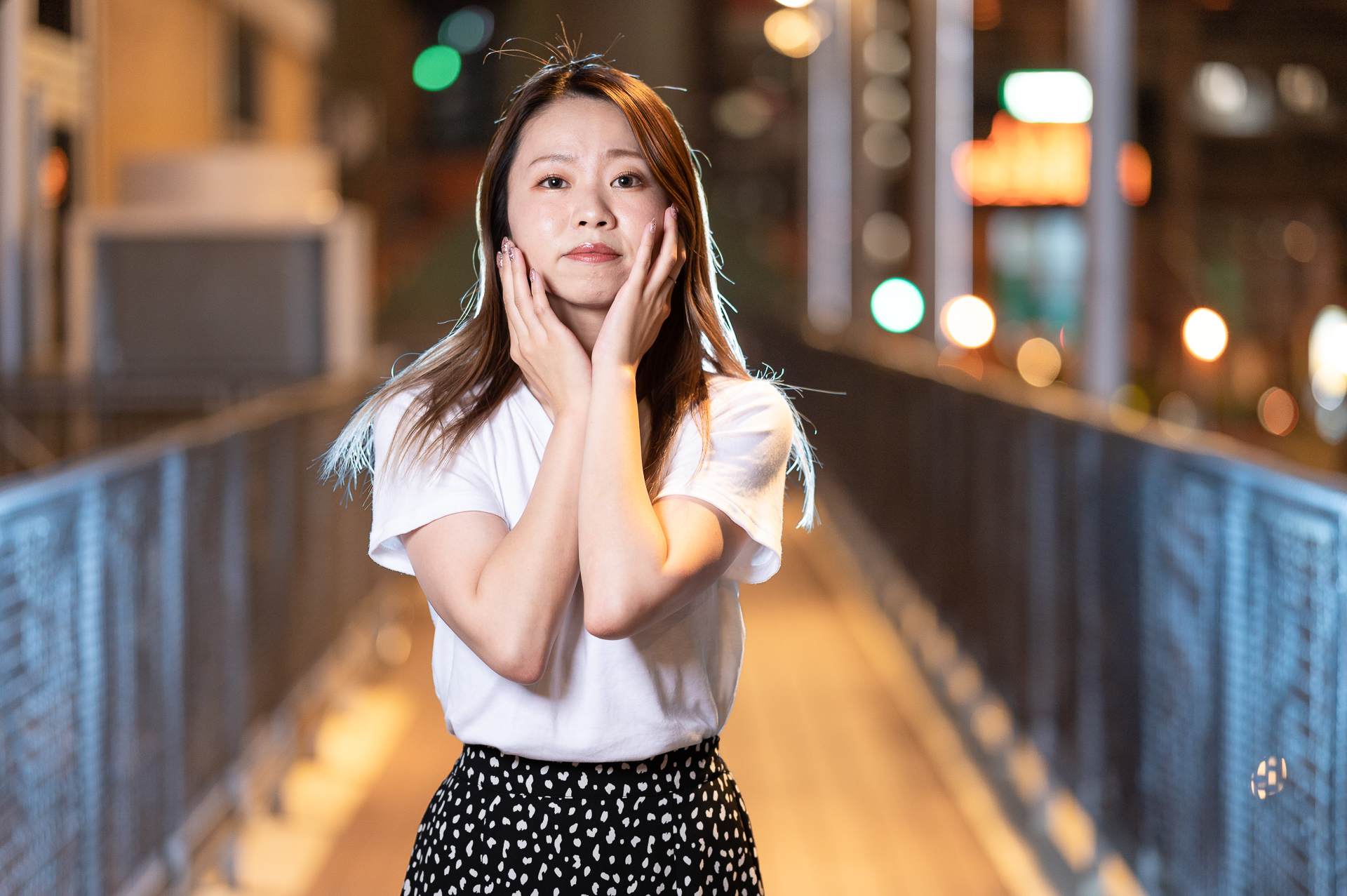 夜の博多港