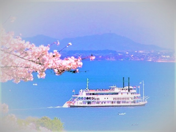 琵琶湖春