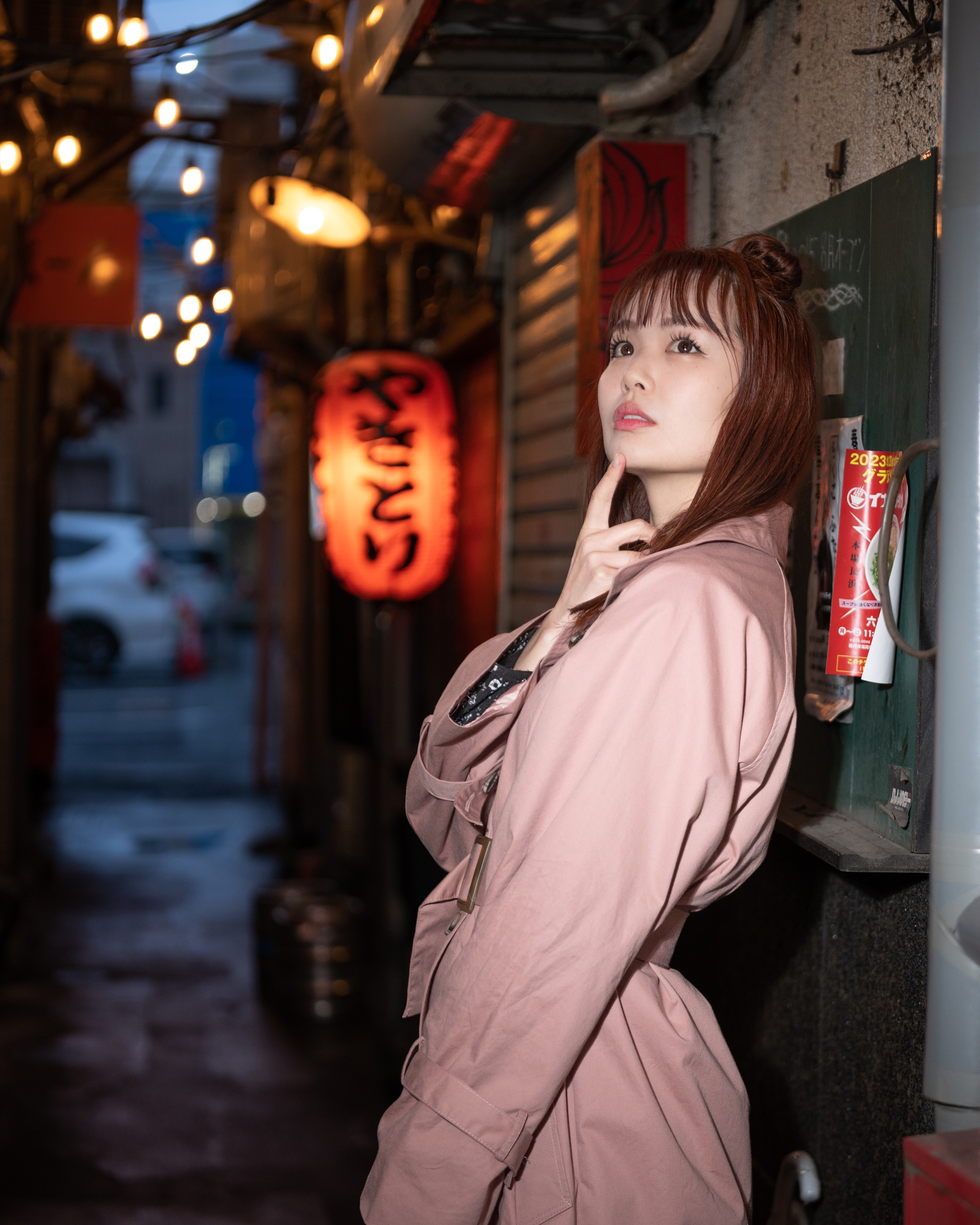 六本松の路地