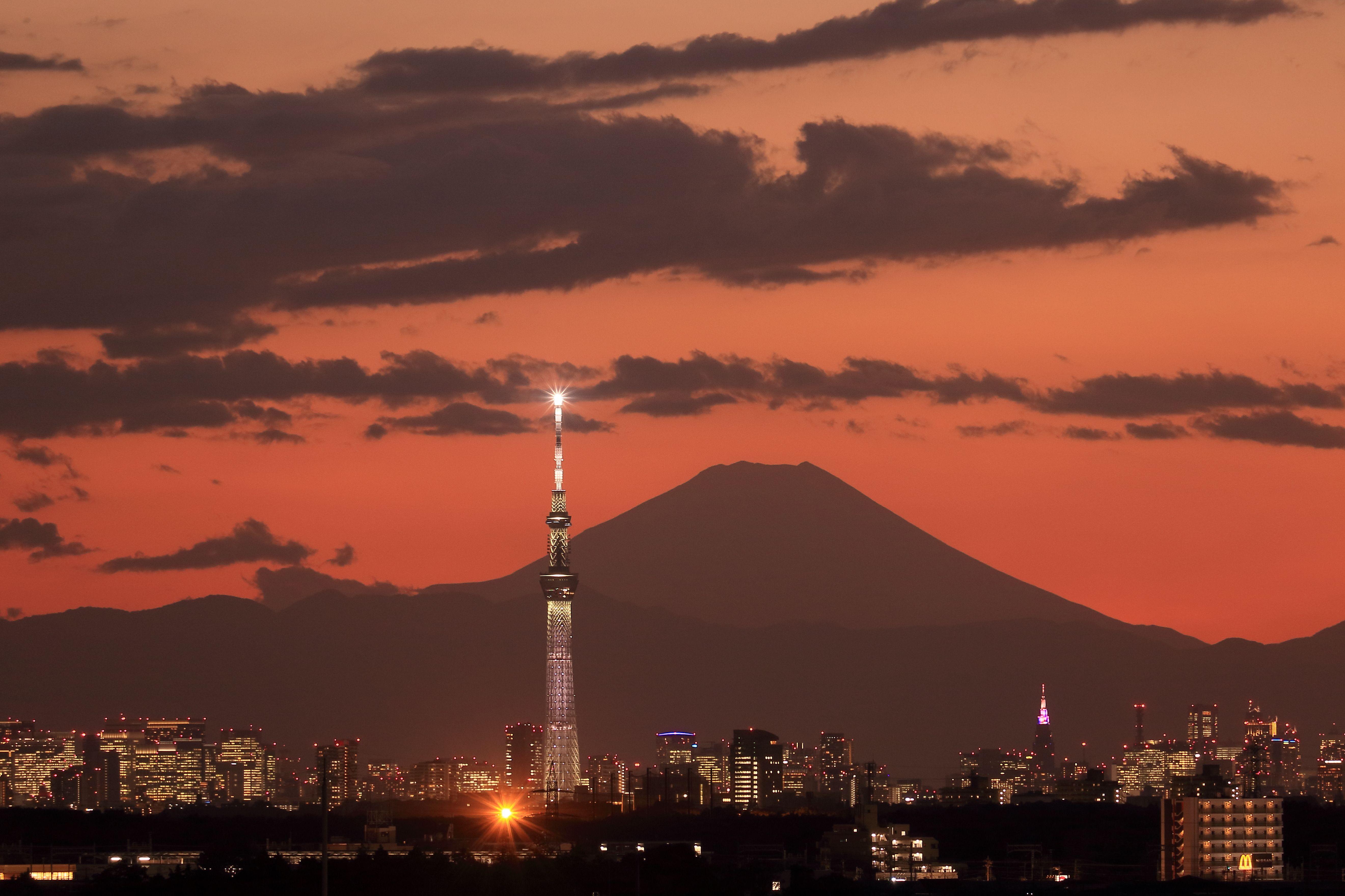 夕映え
