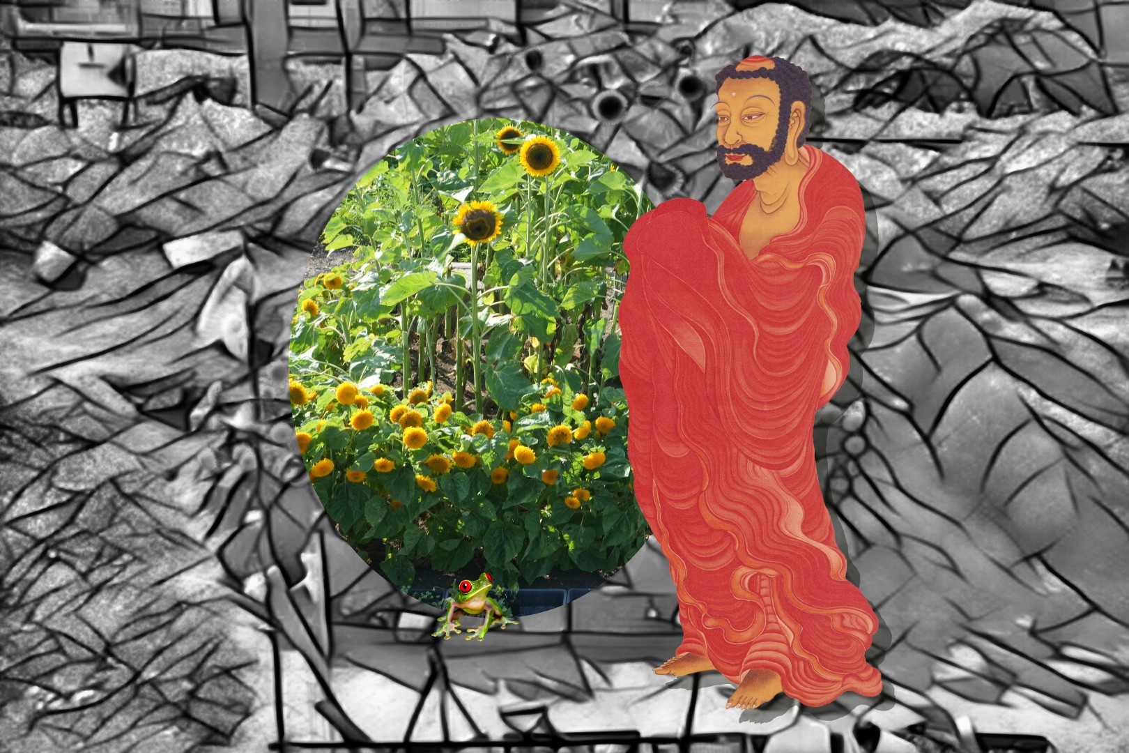 お花見・・・・暑いけれど・・・・