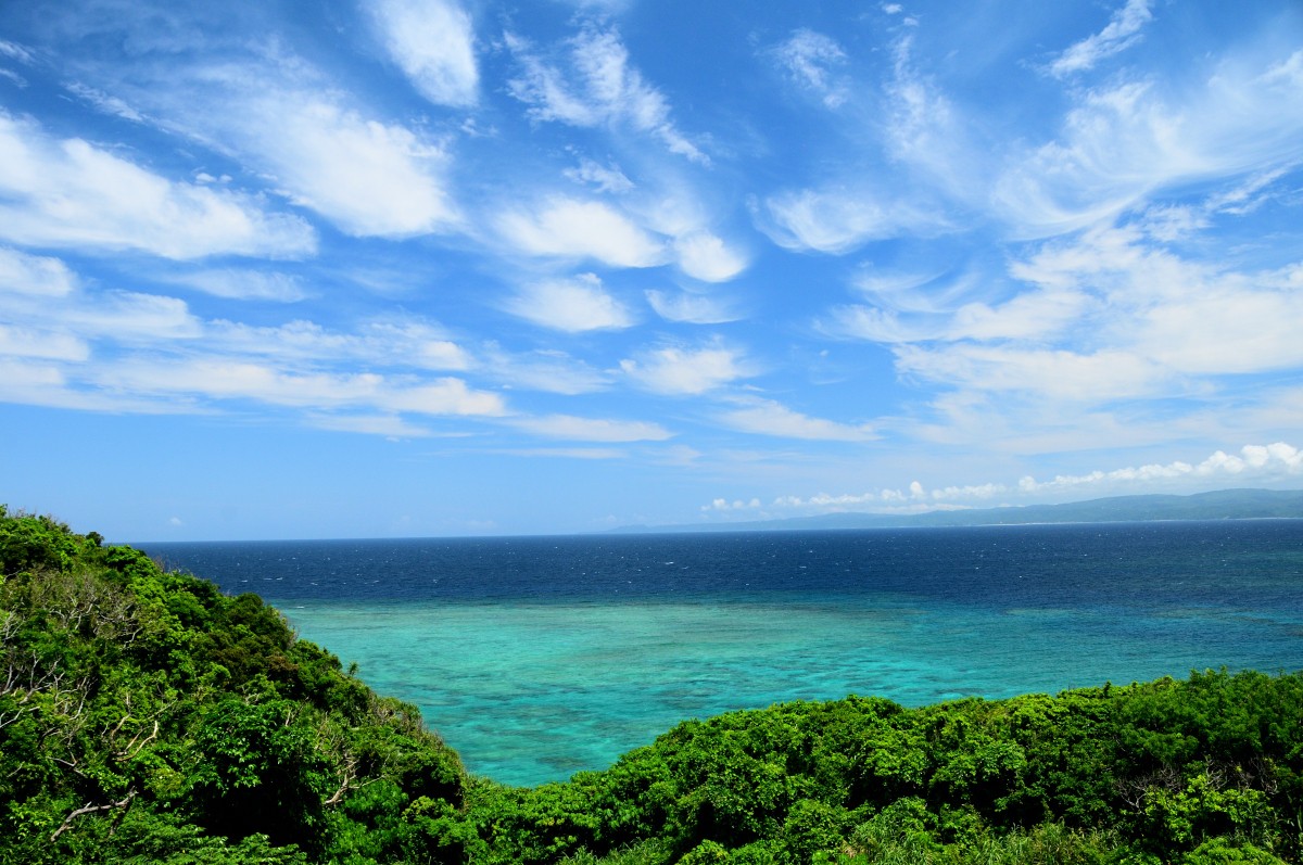 古宇利島にて