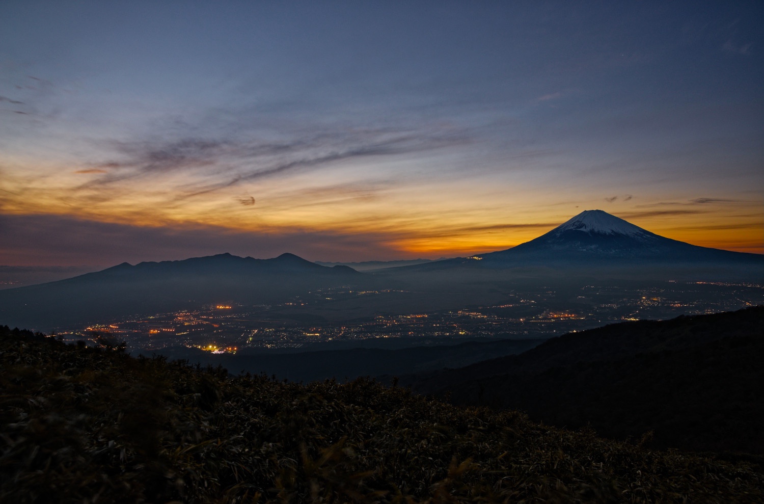 夕暮れ風景